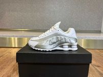 ОРИГИНАЛНИ *** Nike Shox R4 'White Metallic Silver'