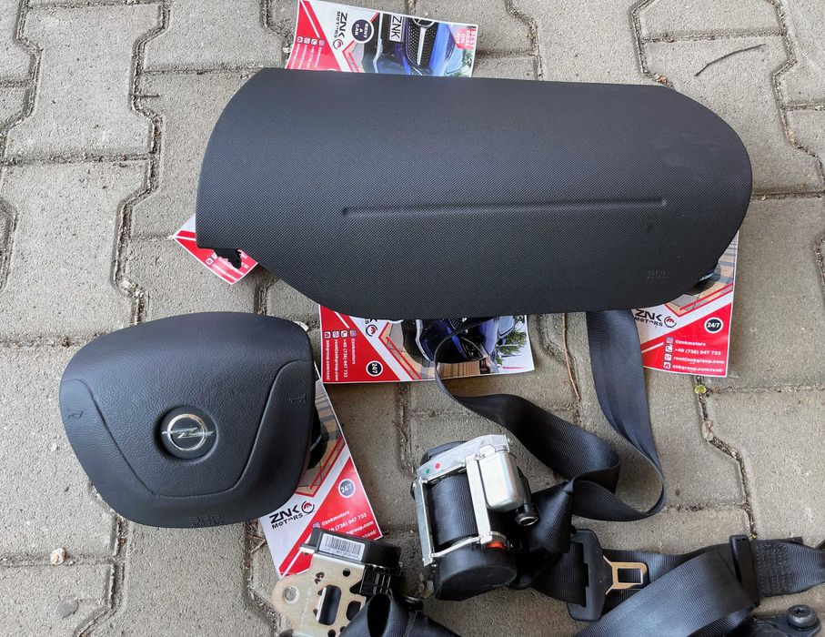 Opel Movano / Combo / Vivaro kit airbag volan / pasager set centuri