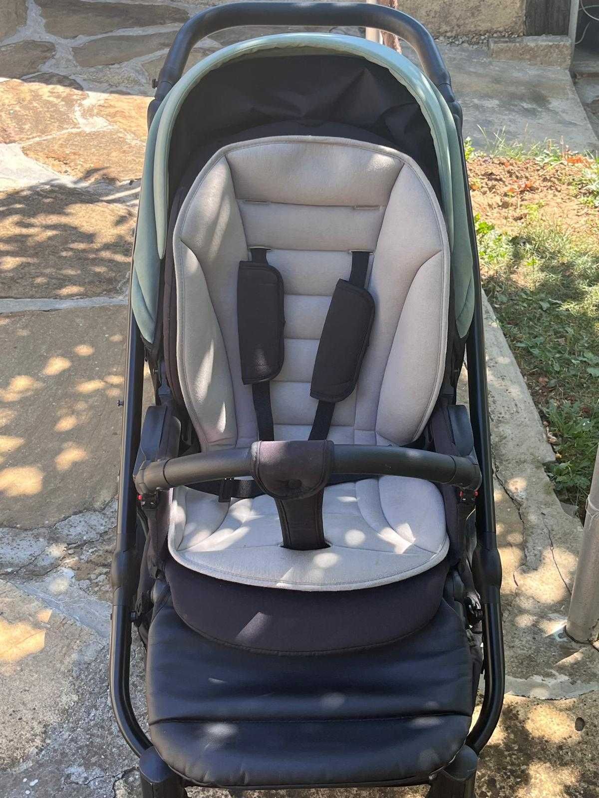 Tutis Uno 5+ кошница за кола Tutis ELO LUX I-Size + адаптери