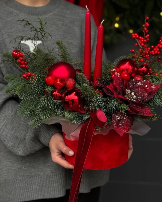 Новогодние композиций