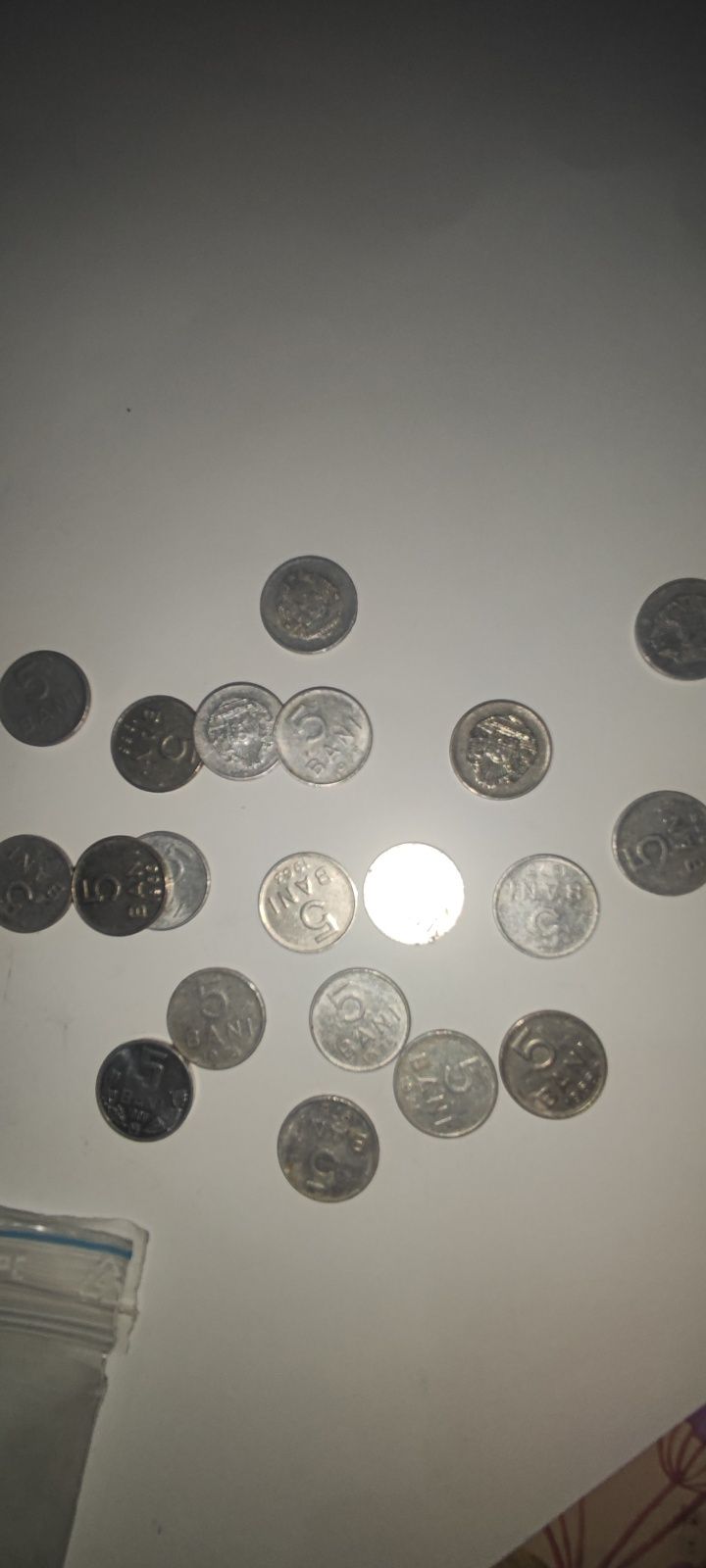 Monede 5 bani Ani 1963/1966/1975