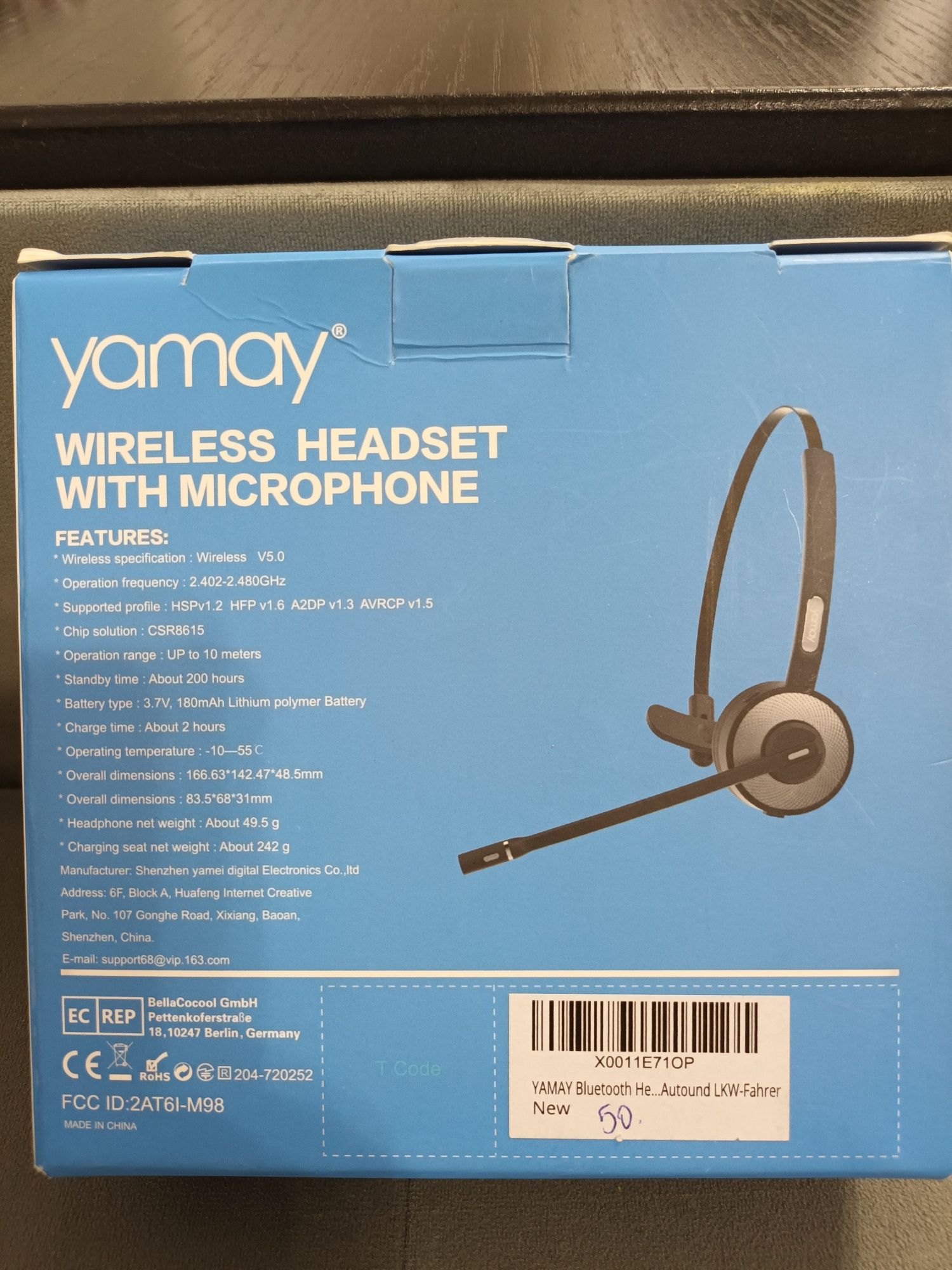 Casca Yamay M98 Headset