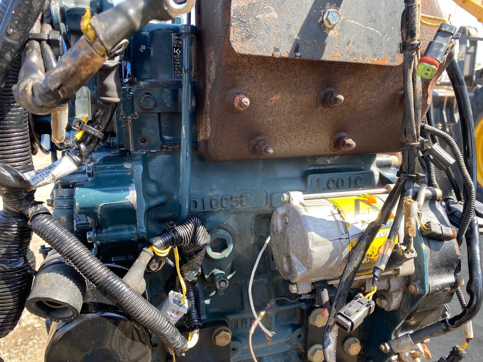 Motor Kubota in 3 cilindri pentru utilaje