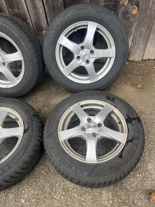 Set roti 4x100 pentru Lodgy Logan Sandero Clio Megane 185/65R15