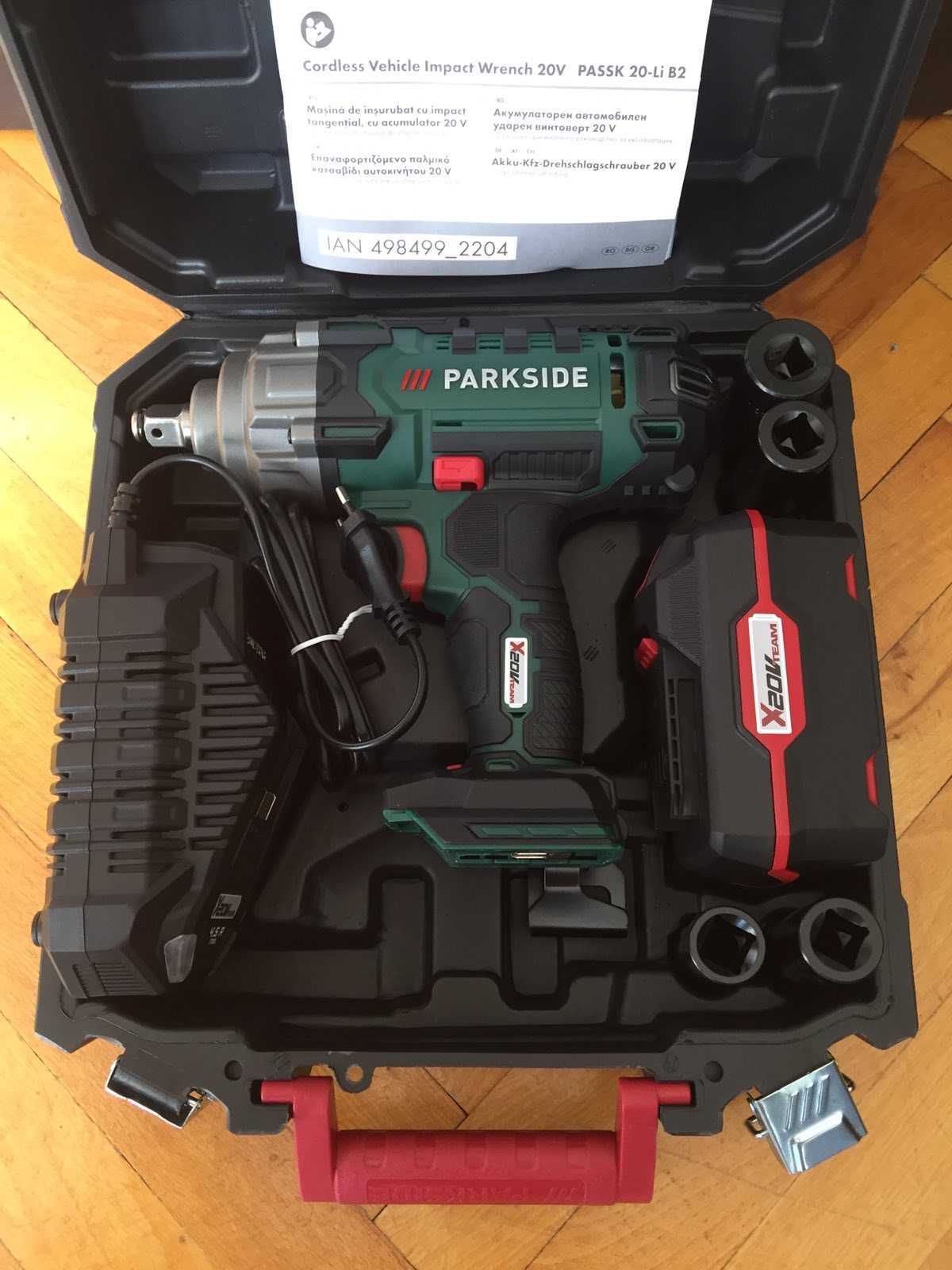 Нови машини Parkside Парксайд Ударни винтоверти,бормашини,перфоратори,
