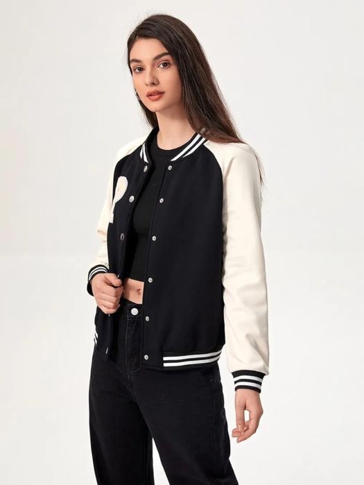 Gant varsity jacket XS/S - 80 % вълна, Guess якета