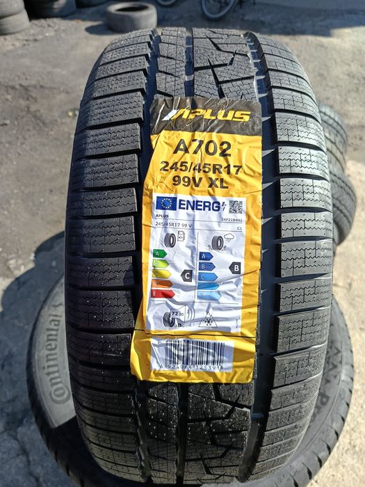 НОВИ ЗИМНИ -17цола -245/45-1бр.-140лв."APLUS"-с монтаж и баланс
