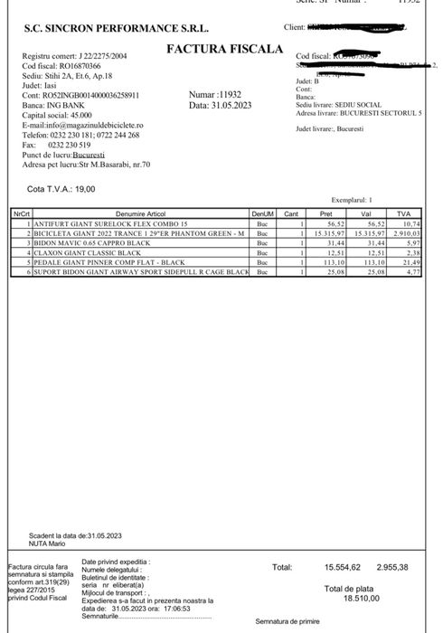 Bicicletă Giant Trance 2022 Full suspension