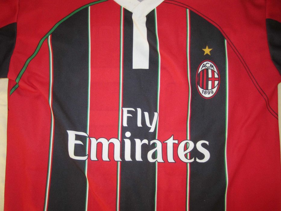 Tricou fotbal  El Shaarawy AC Milan, masura S-M, poliester, imprimat