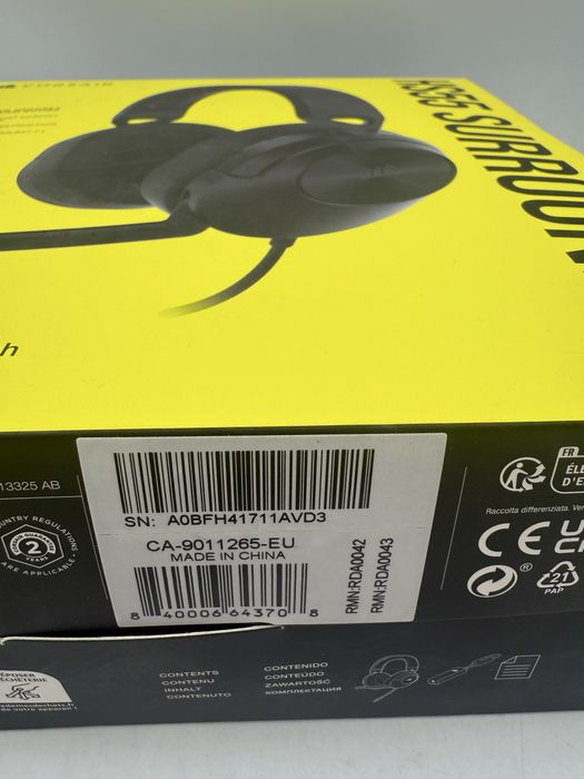Casti Gaming cu microfon Corsair HS55 Surround Sigilat B