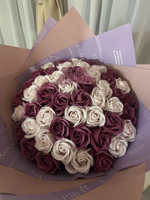 Buchete trandafiri sapun