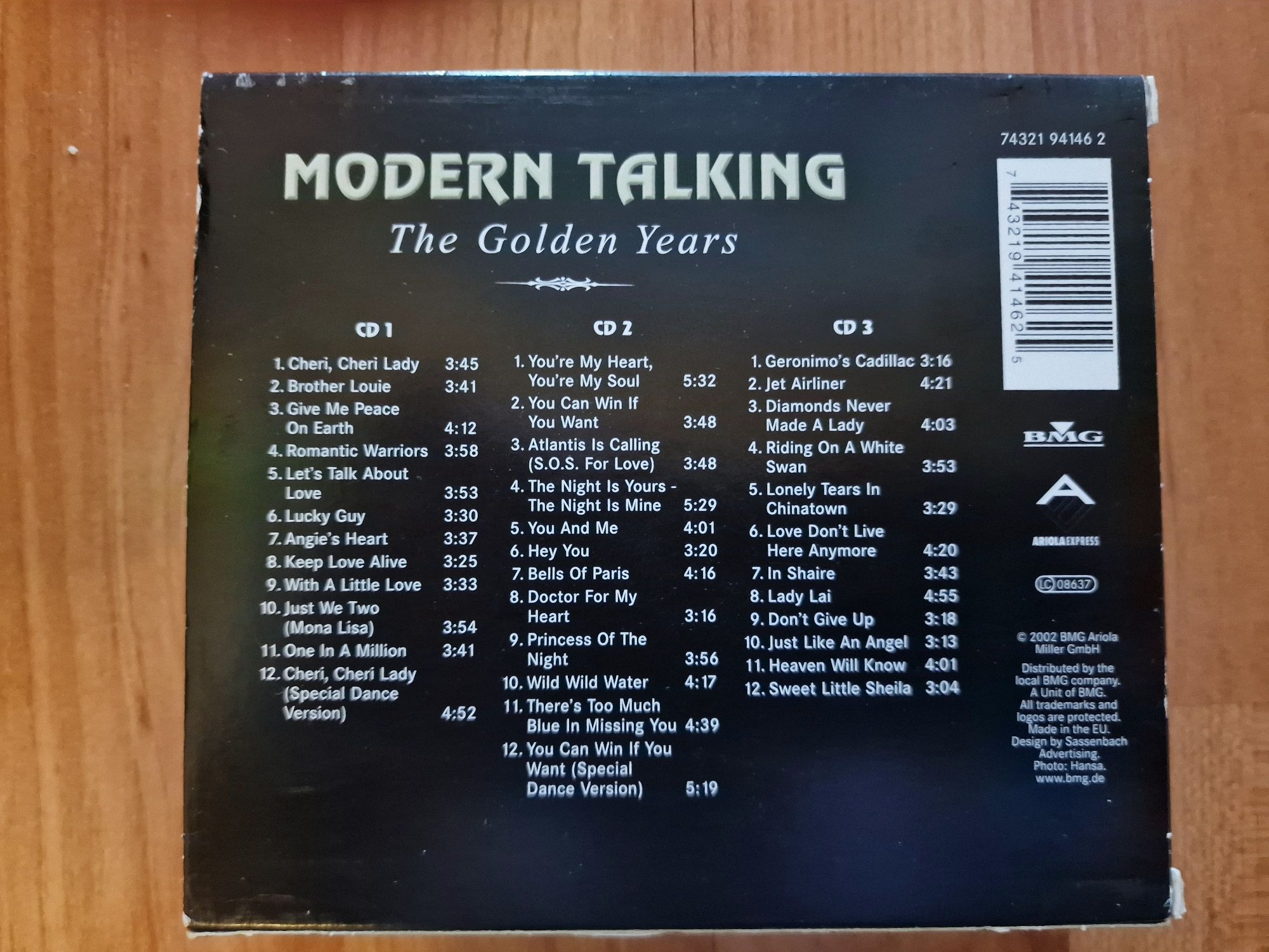 CD Muzica - Modern Talking - The Golden Years (3 CD - 2002)