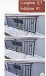 Gard metalic pentru balcon terasa