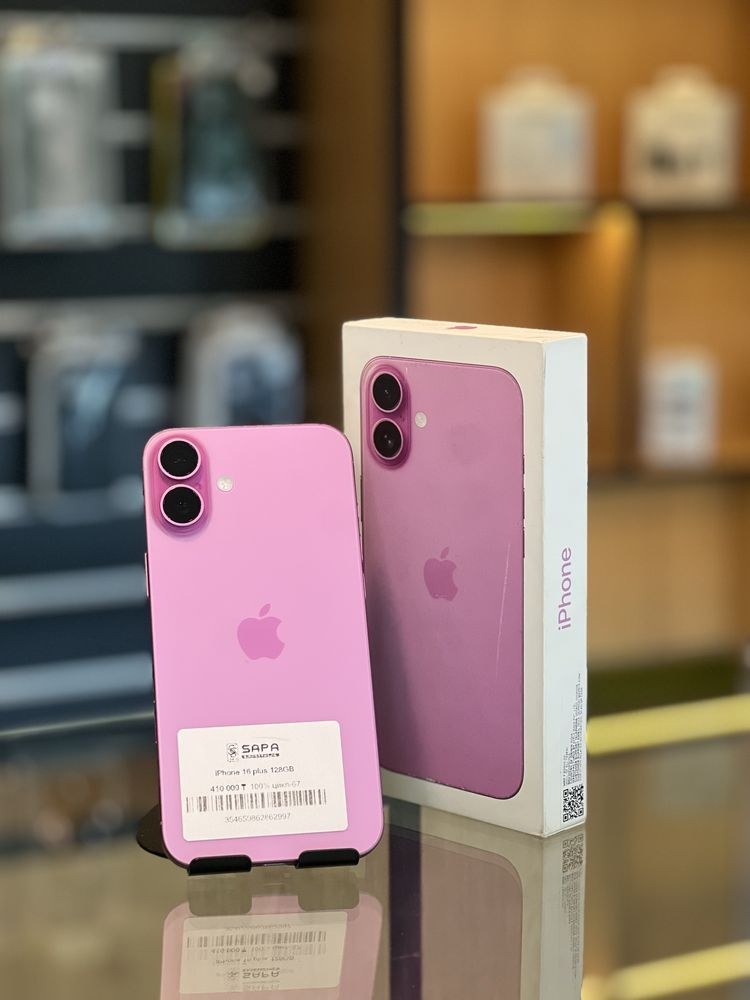 Iphone 16+ plus 128Gb 67-цикл