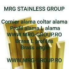 Cornier alama 60x60x5 coltar alama profil alama L alama aluminiu inox