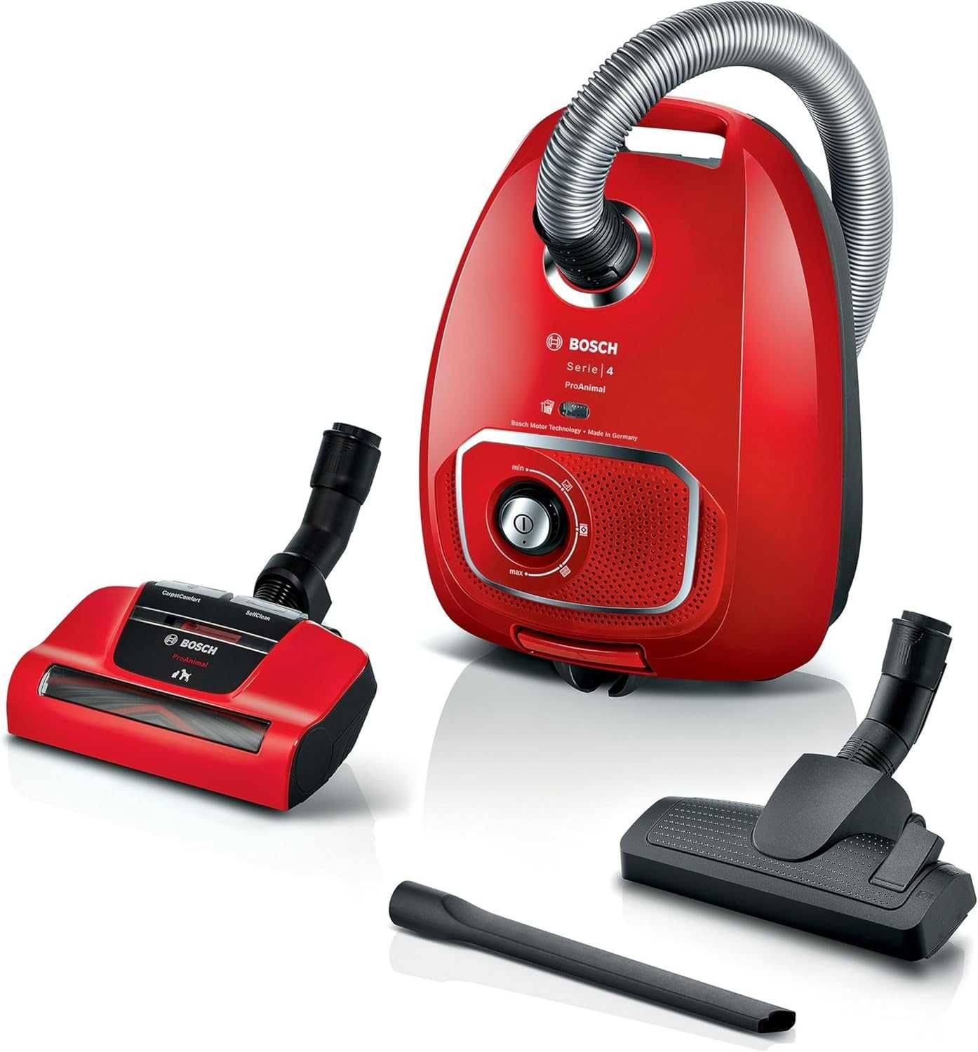 Прахосмукачка Bosch Serie4 ProAnimal, 75 dB,HEPA, глава AirTurboPlus,