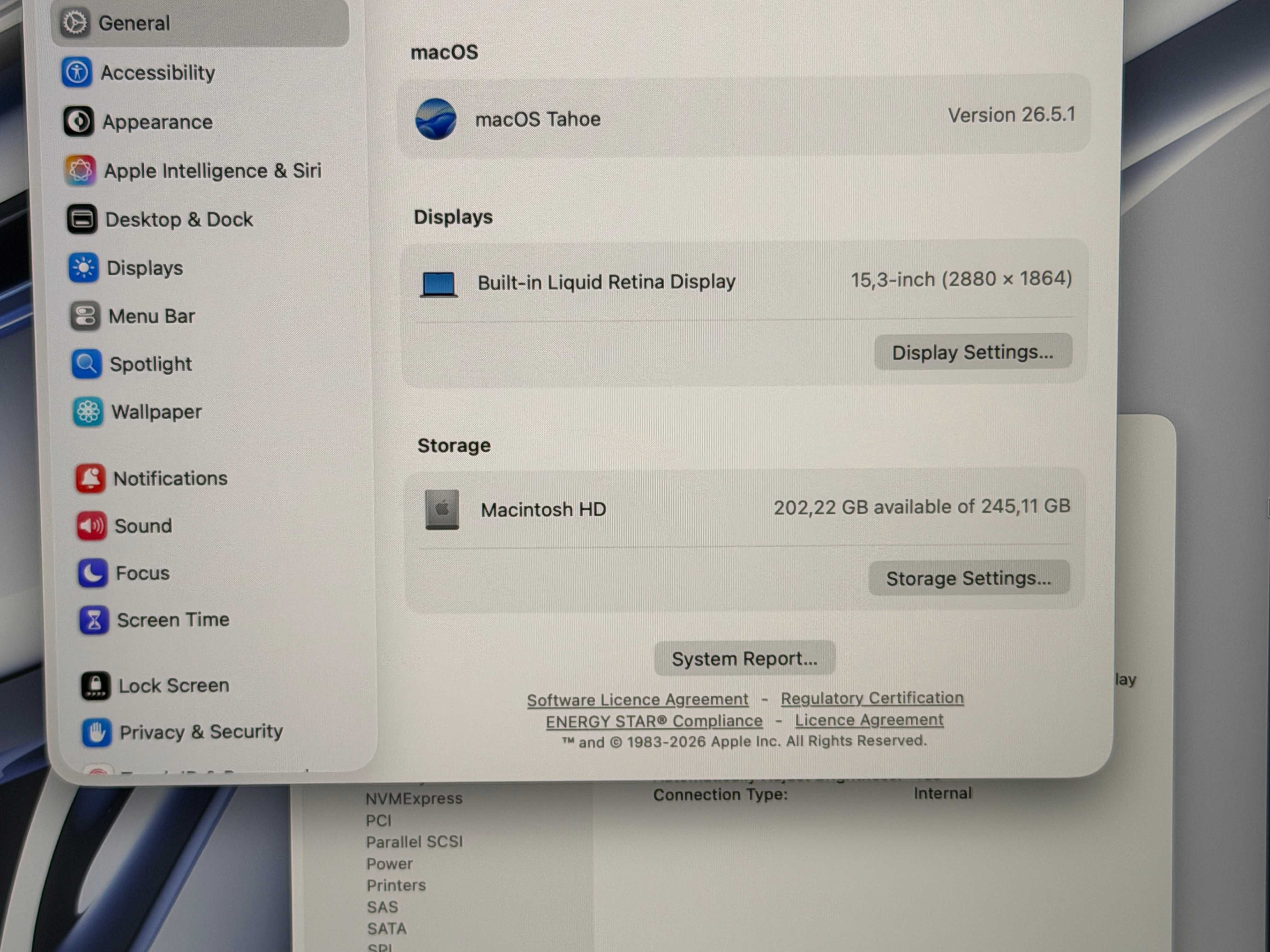 MacBook Air 15 M2`8 CPU/10 GPU/8GB RAM/256GB SSD/Бат 99%/Като Нов — миниатюра 8