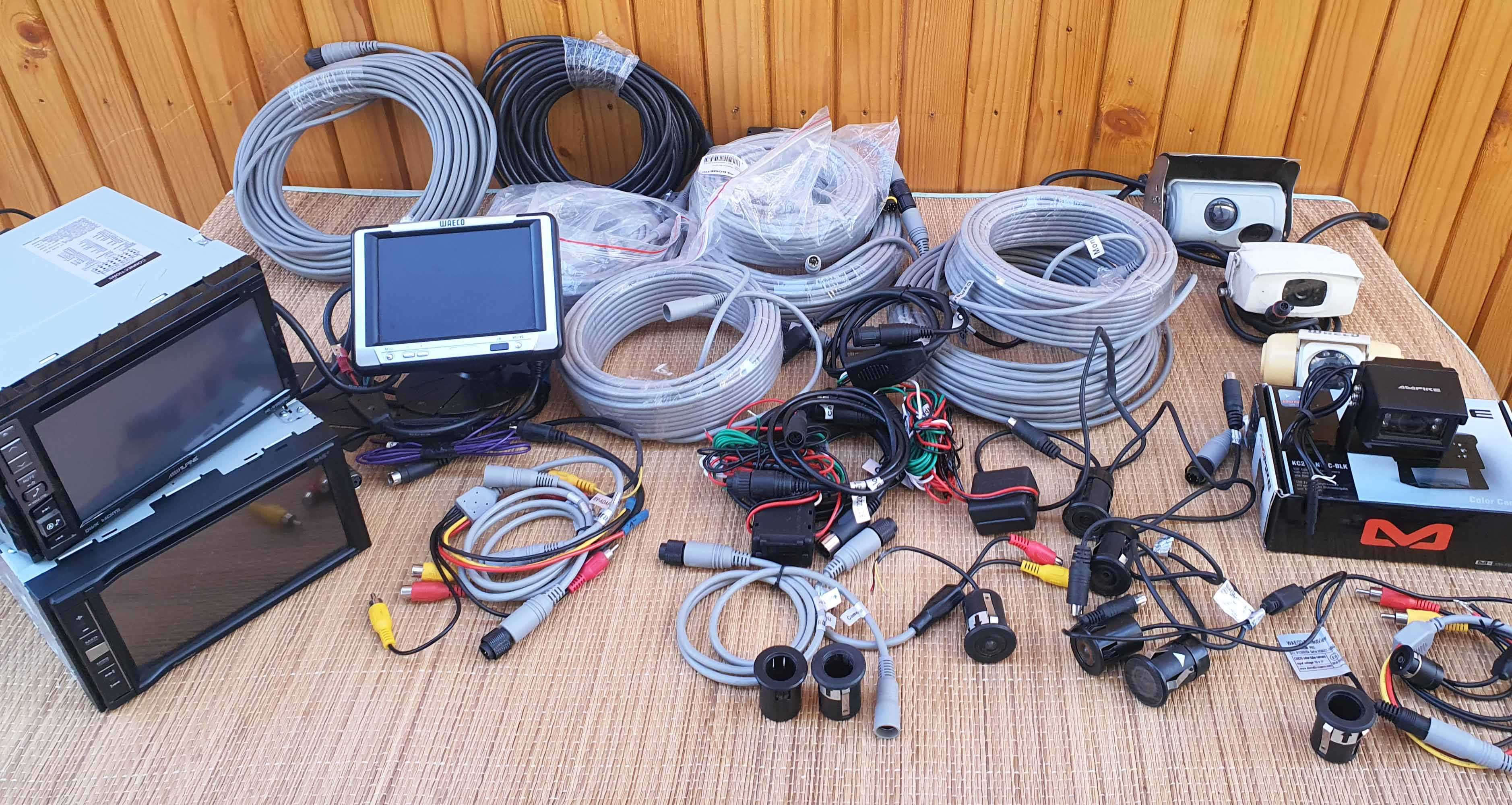 Videocamere Waeco , monitoare, cabluri de la Dometic , import Germania