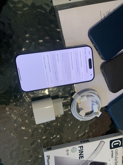 Iphone 15 pro 128 blue titan