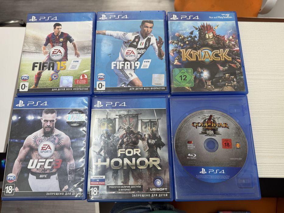 Диски игры для PS4
