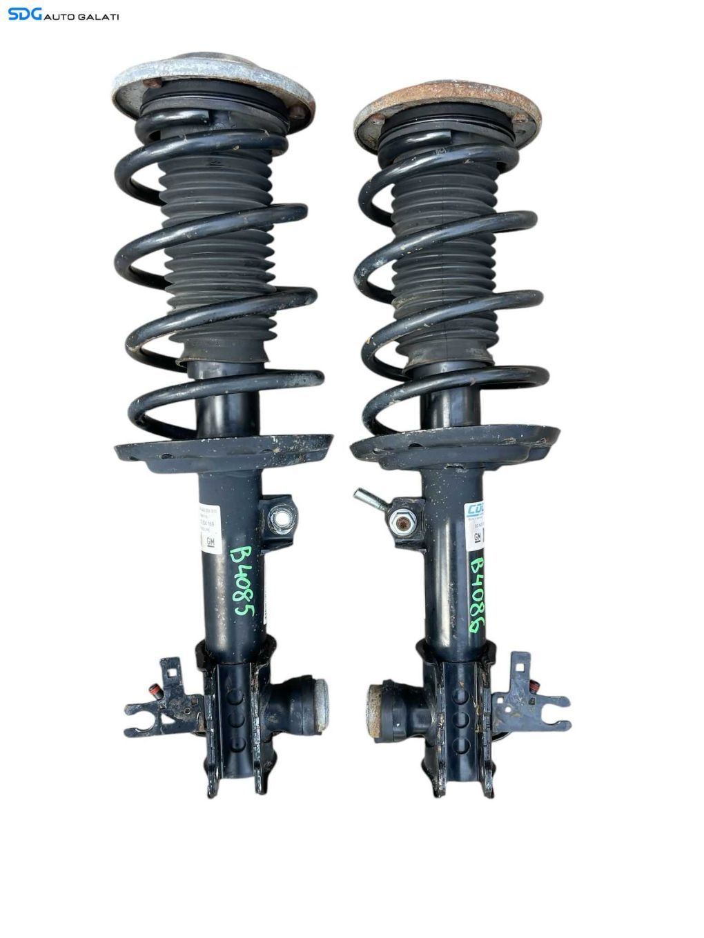 Set Amortizoare Telescoape Complete cu Arcuri si Flanse Dreapta Fata Electric cu Senzor Opel Vectra C 2002 - 2009 Cod 562400006313 13254169 562400006314 13254170 [B4085] [B4086]