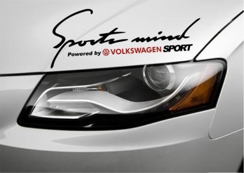 стикер sports mind volkswagen, seat, skoda