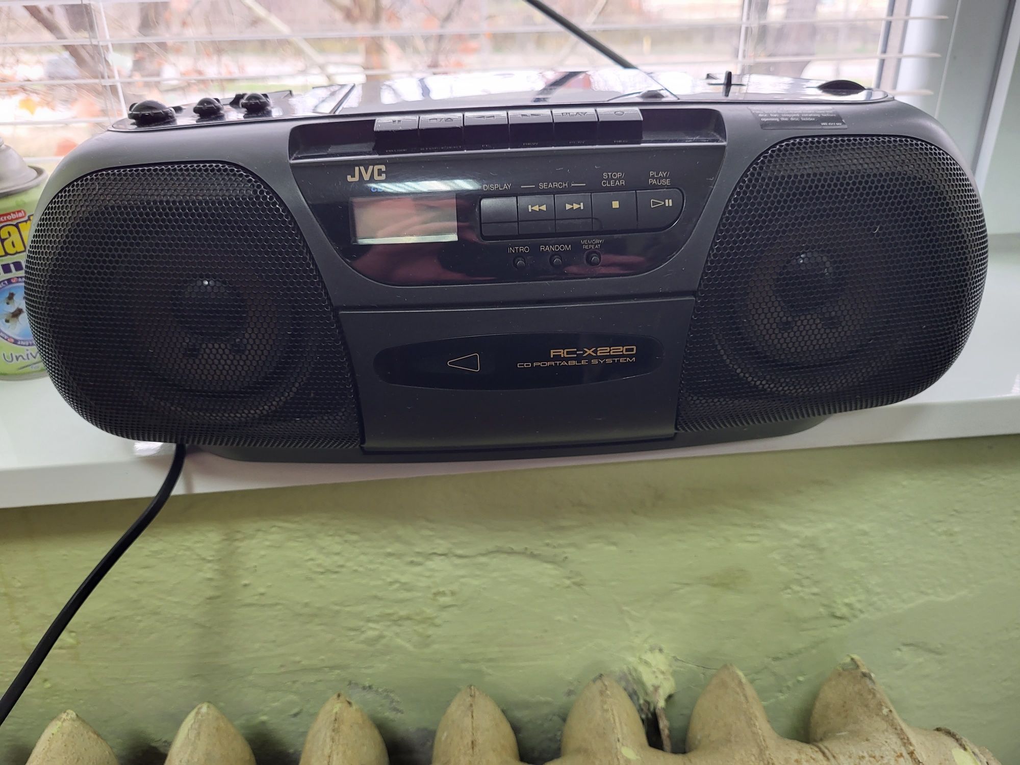 CD радиокасетофон JVC RC-X 220