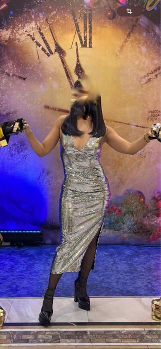 Новогоднее вечернее платье