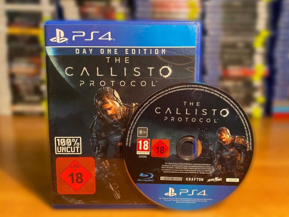 Лицензионный The Callisto Protocol PS4/PS5 Большой Выбор Игр