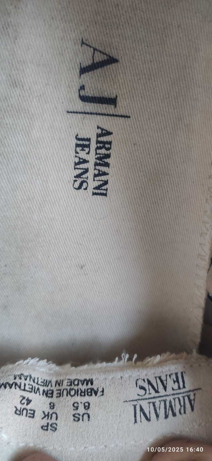 Гуменки  Armani  jeans 42 номер-35 лв