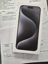 Iphone 15 Pro Max 256gb - Sigilat - Liber de rețea - Black - Factura