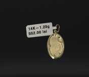 Pandantiv aur 14k 1.23gr