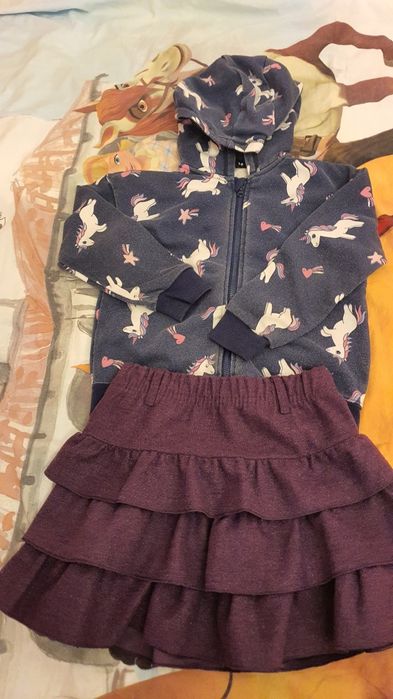 Lot hainute toamna/iarna fetite 116