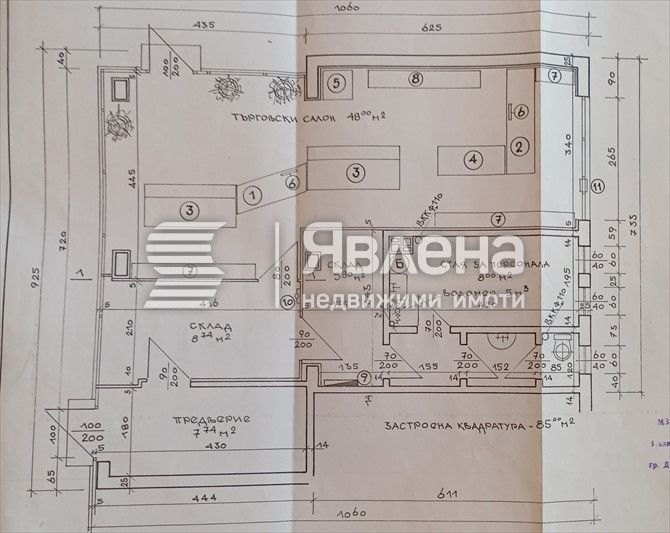 Хранителен магазин, гр. Шабла, Център