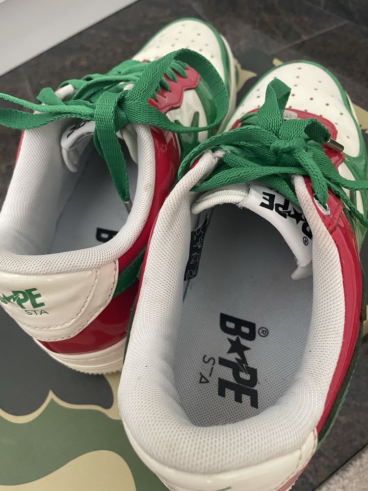 Papuci Bapesta si jordan 1 low