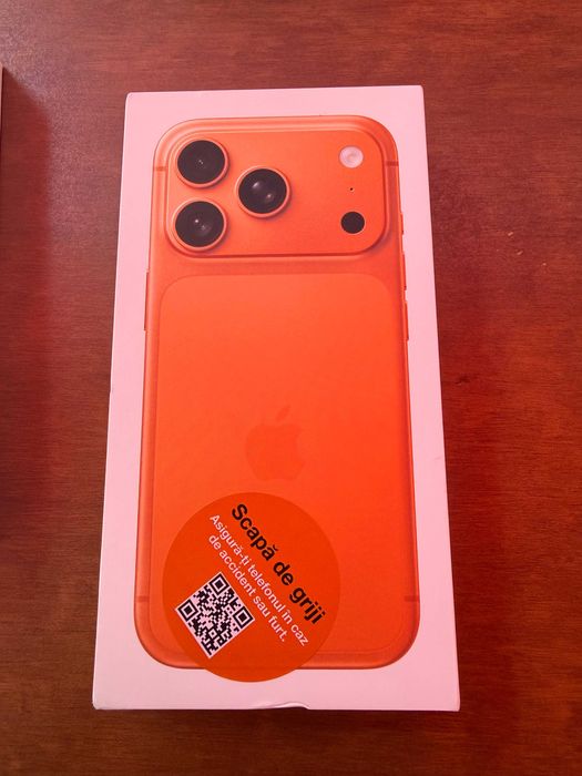 iphone 17 pro 512GB Cosmic Orange, sigilat, cu factură si garanție