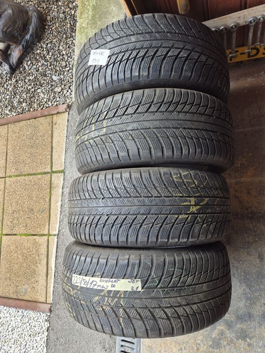 Vând cauciucuri 225/50/17 M+S //Runflat// set complet imp Germania