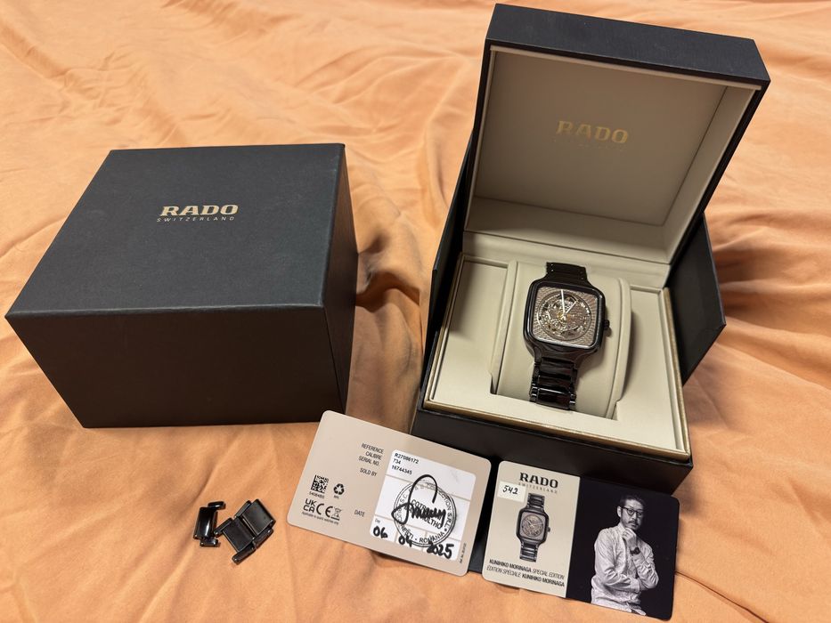 Rado True Square x Kunihiko Morinaga Limited Edition Full Ceramic