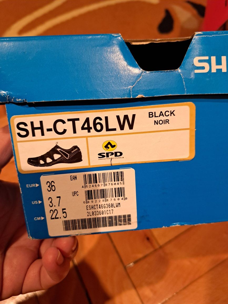 Încălțăminte ciclism Shimano Click'R, noi, măr.36