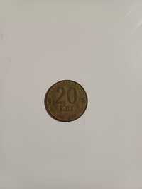 Monedă de 20 Lei 1991