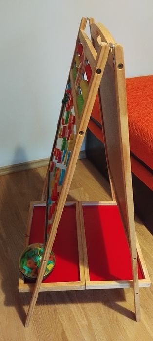 Tabla educativa magnetica cu 2 fete