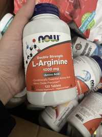 Now L-Arginin, 1000 mg 120 шт. ( Л-аргинин)