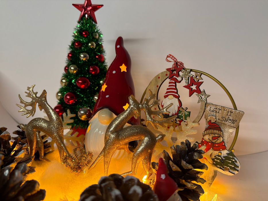 Ръчно изработена КОЛЕДНА УКРАСА