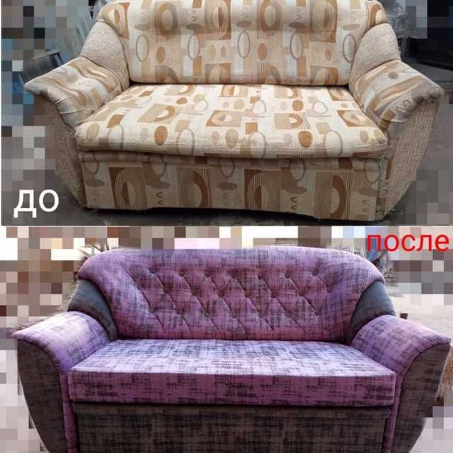 Рестоврация и ремонт мягкой мебели