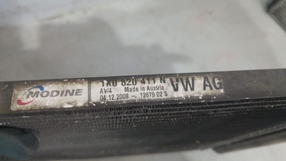 Radiator clima ac vw golf 5 1.9 tdi 1k0820411n