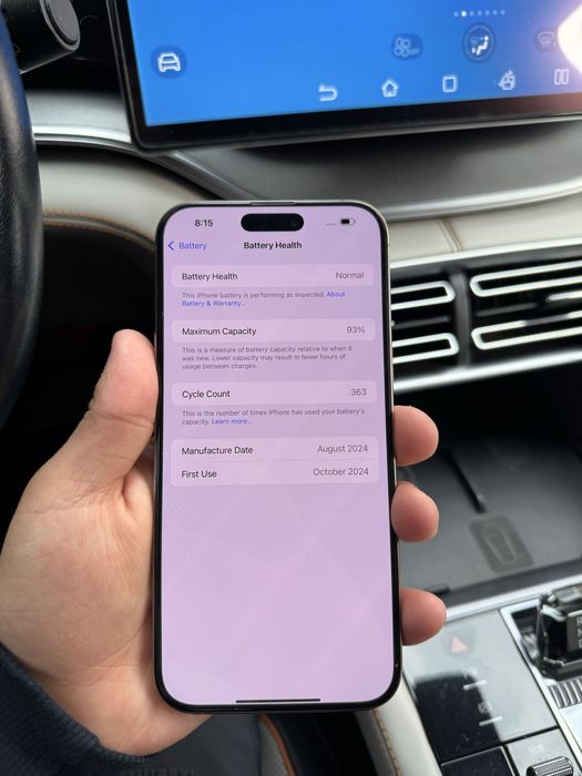 Iphone 16 Pro max Desert