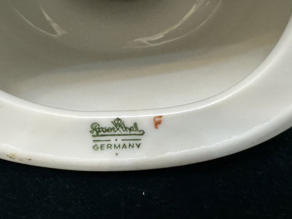 Suport lumanare, portelan Rosenthal. Sfesnic.