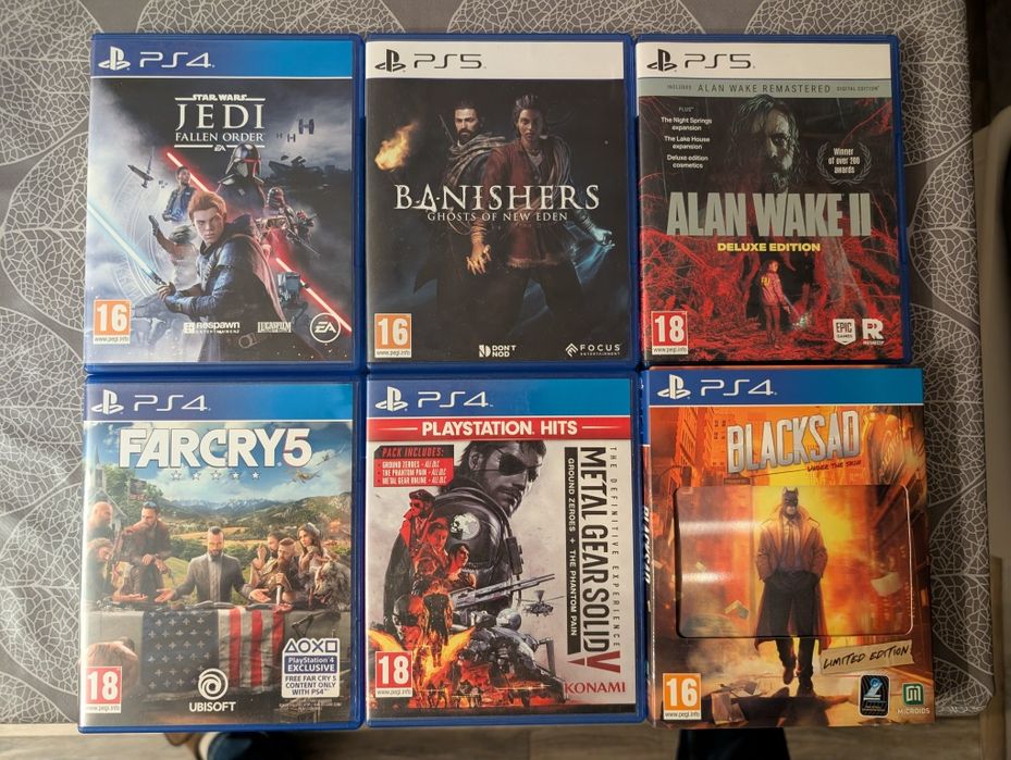 Игри PS4  Jedi Fallen order; Far cry 5