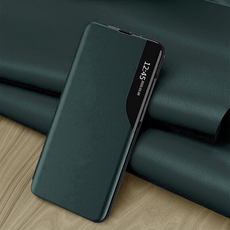 Husa tip carte inteligenta pentru Samsung Galaxy A32 5G - Dark Green