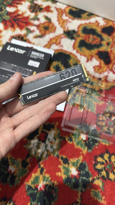 Lexar NM620 M.2 2280 PCIe Gen3x4 NVMe SSD объемом 512 ГБ